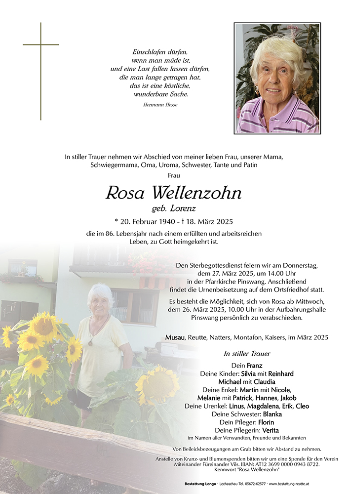 Rosa Wellenzohn